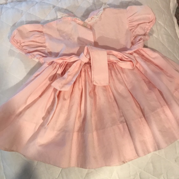 Vintage pleated girls dress - Picture 3 of 4